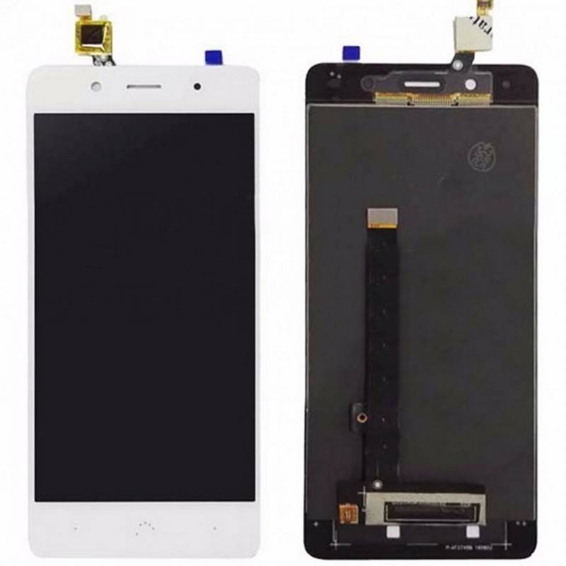 Pantalla completa (LCD + táctil) blanca para BQ Aquaris X5 Plus