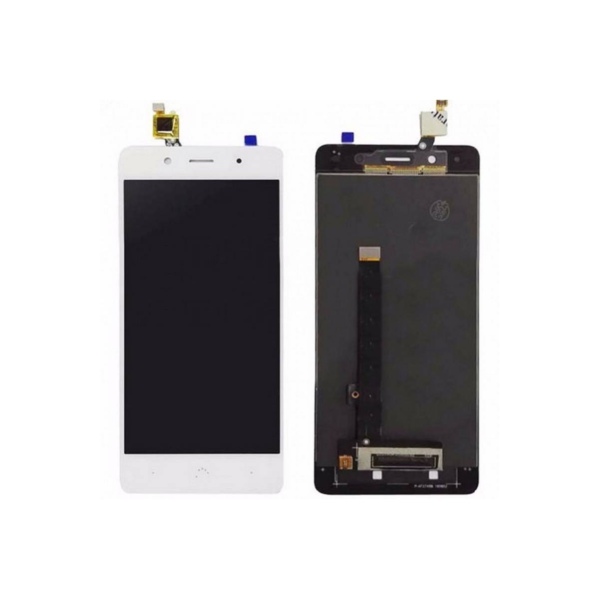 Pantalla completa (LCD + táctil) blanca para BQ Aquaris X5 Plus