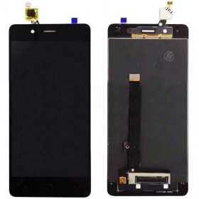 Ecrã completa (LCD + táctil) preta para BQ Aquaris X5 Plus