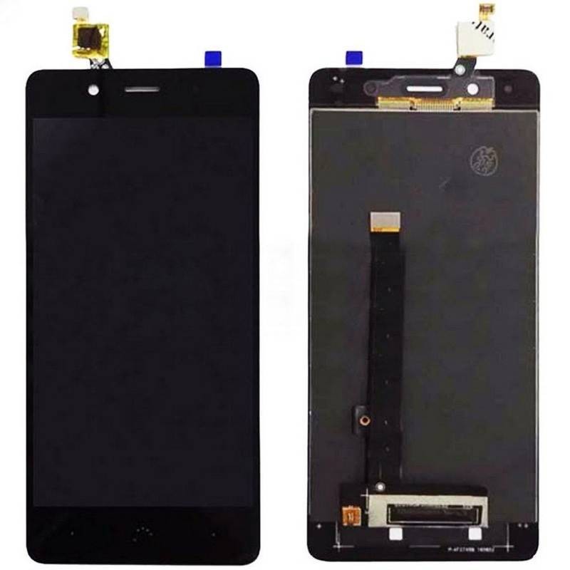 Pantalla completa (LCD + táctil) negra para BQ Aquaris X5 Plus