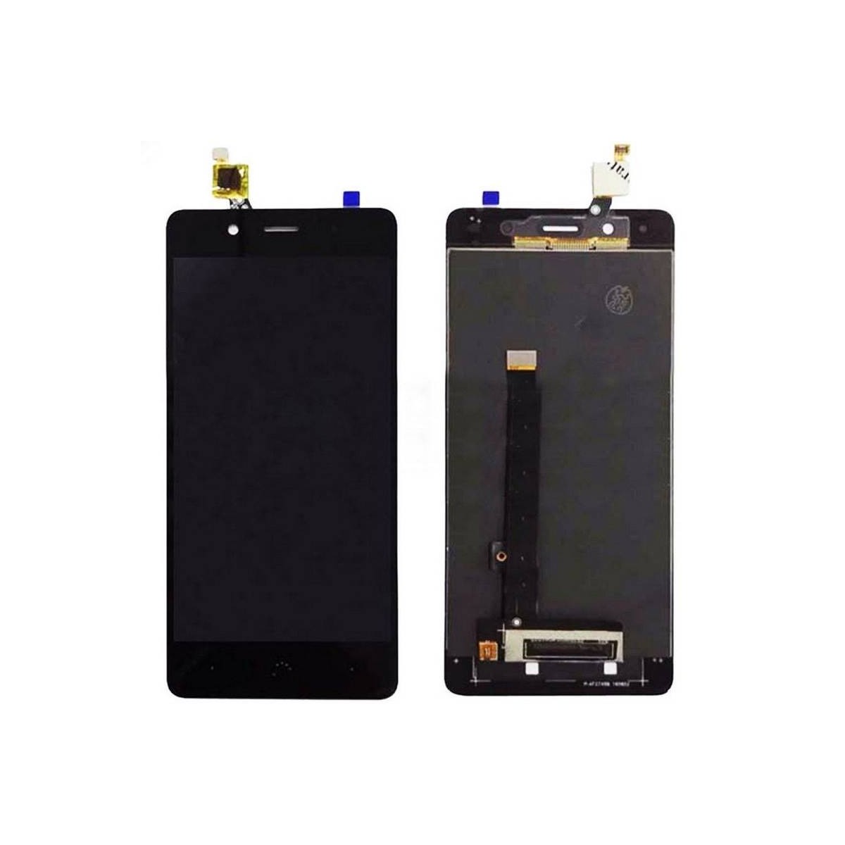Ecrã completa (LCD + táctil) preta para BQ Aquaris X5 Plus