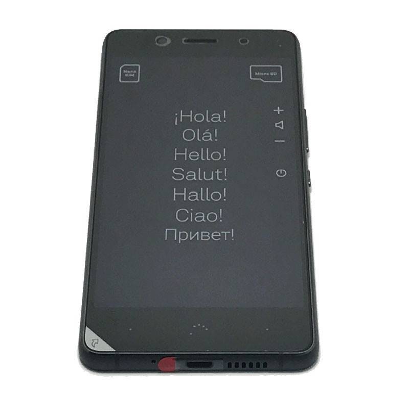 Pantalla completa con marco ORIGINAL (LCD/display + digitalizador/táctil+Marco) para BQ Aquaris X5 Plus-Negra Gris