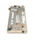Pantalla completa con marco para BQ Aquarius U, U lite Blanca Dorada ORIGINAL