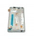 Pantalla completa con marco para BQ Aquarius U, U lite Negra Gris ORIGINAL