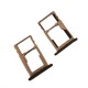 Porta SIM_SD Negro para BQ Aquarius U , U Lite