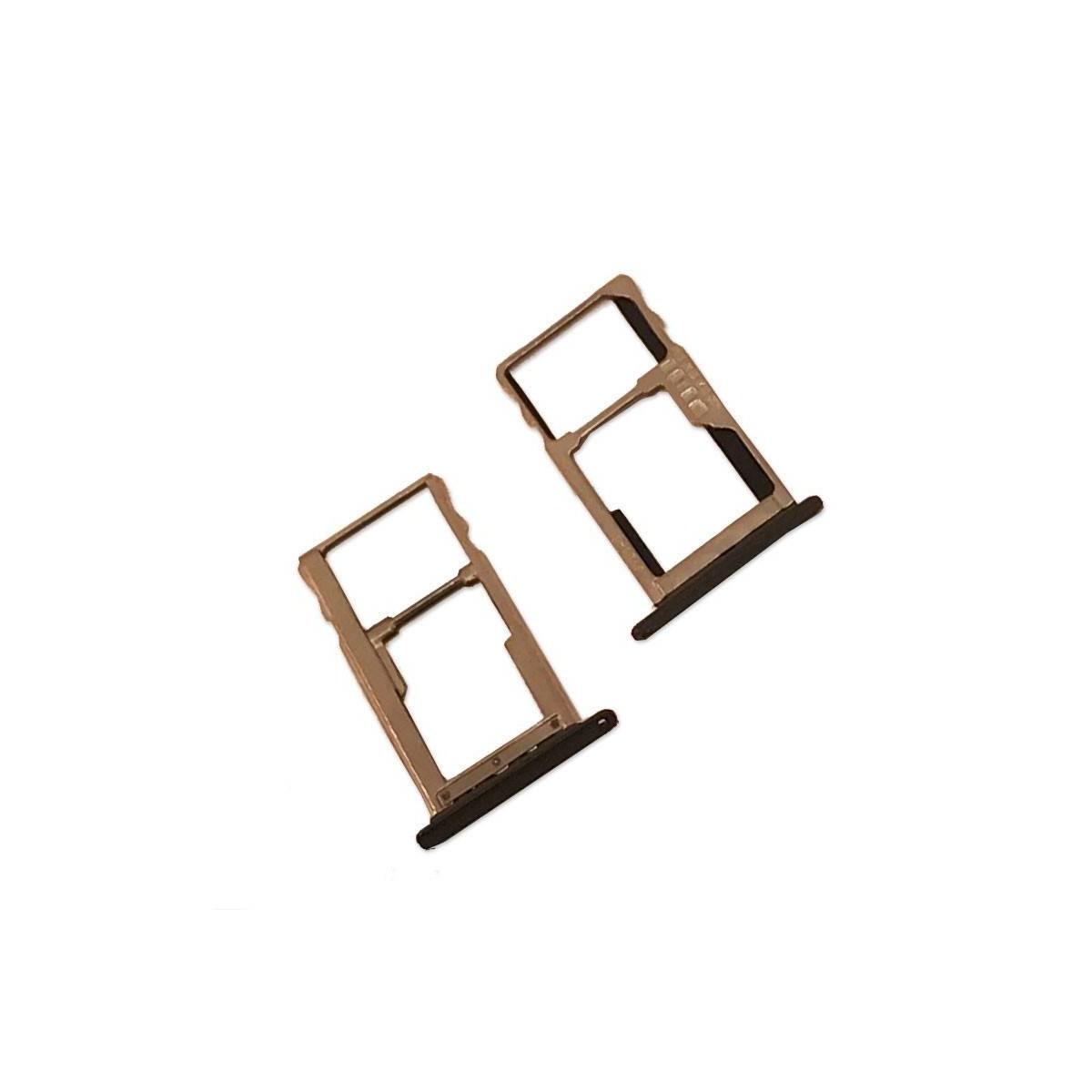 Porta SIM_SD Negro para BQ Aquarius U , U Lite