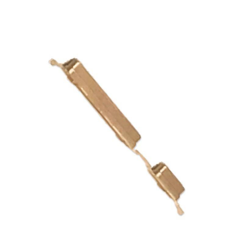 Botão ignição e Volume Dourado para Bq Aquaris U Plus ORIGINAL