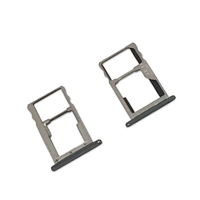 Porta SIM/SD Preto para BQ Aquarius U Plus