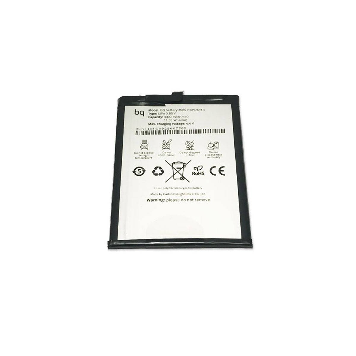 Batería de 4.4V/3000 mAh para Aquaris U / U Lite / U Plus ORIGINAL