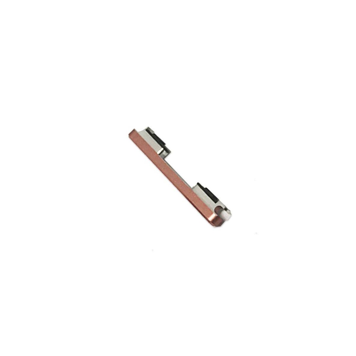 Botão de Volúmen Rosa Dourado para Aquaris X5 Plus Original