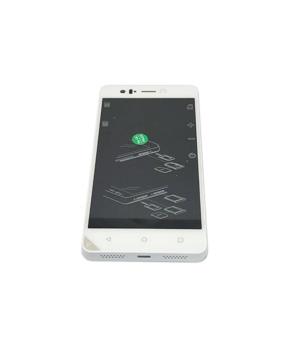 Pantalla completa con marco para bq aquaris M5 Blanca ORIGINAL
