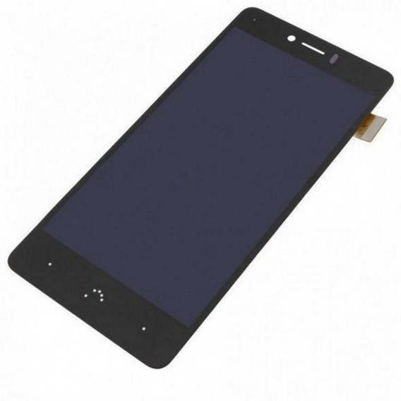 Pantalla completa sin marco para BQ Aquarius U, U lite Negra COMPATIBLE