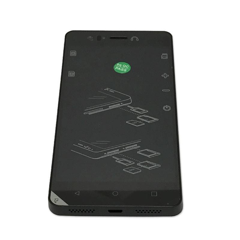 Pantalla completa con marco para bq aquaris M5 negra ORIGINAL Recuperada