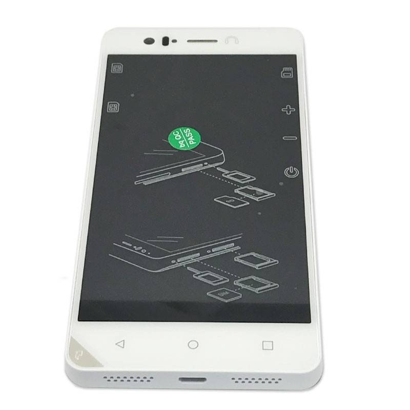 Pantalla completa con marco para bq aquaris M5 Blanca ORIGINAL Recuperada