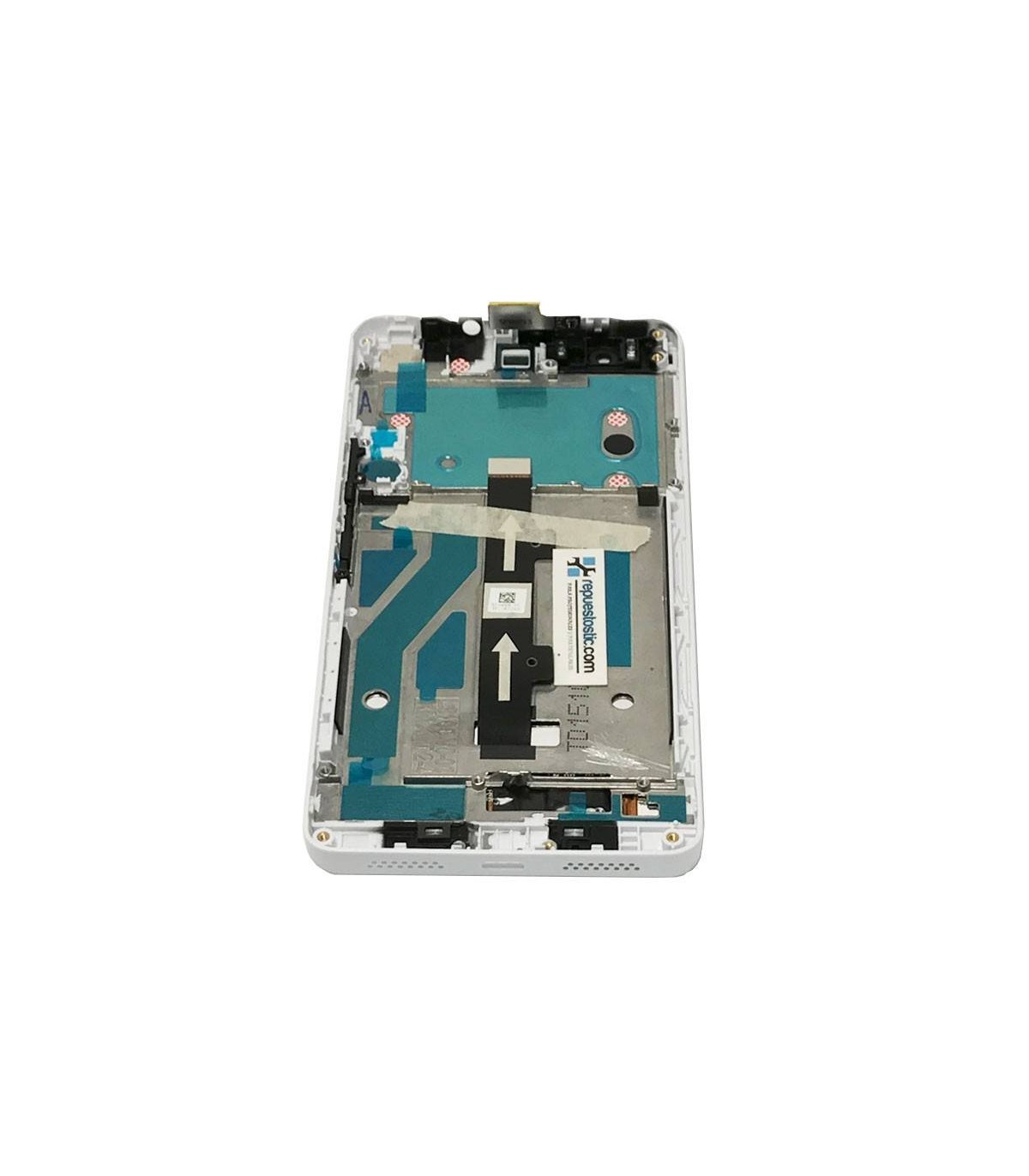 Pantalla completa con marco para bq aquaris M5 Blanca ORIGINAL Recuperada