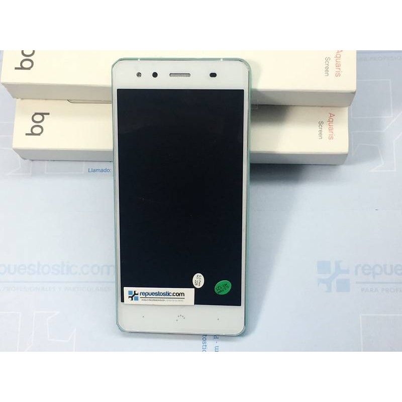Pantalla ORIGINAL para Bq X5 (Plata) (Green) 