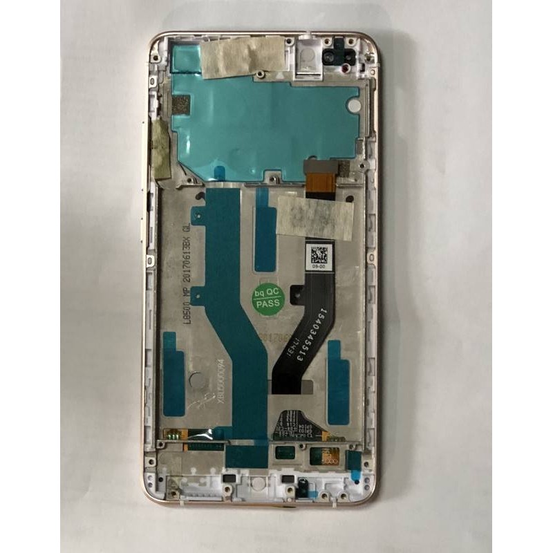 Pantalla completa BQ Aquarius X5 negra de alta calidad 