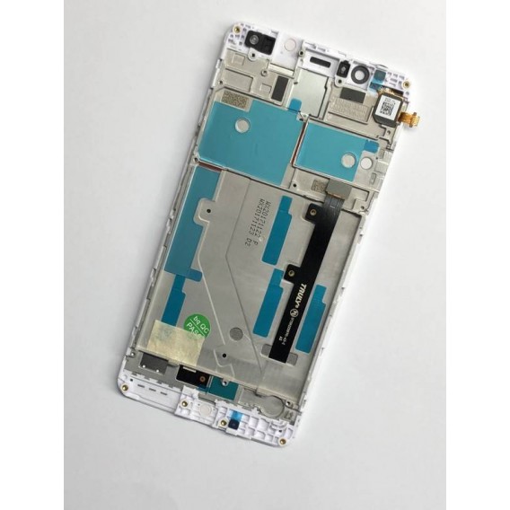 Pantalla completa con marco para bq Aquaris V/U2/U2 Lite  Blanca ORIGINAL