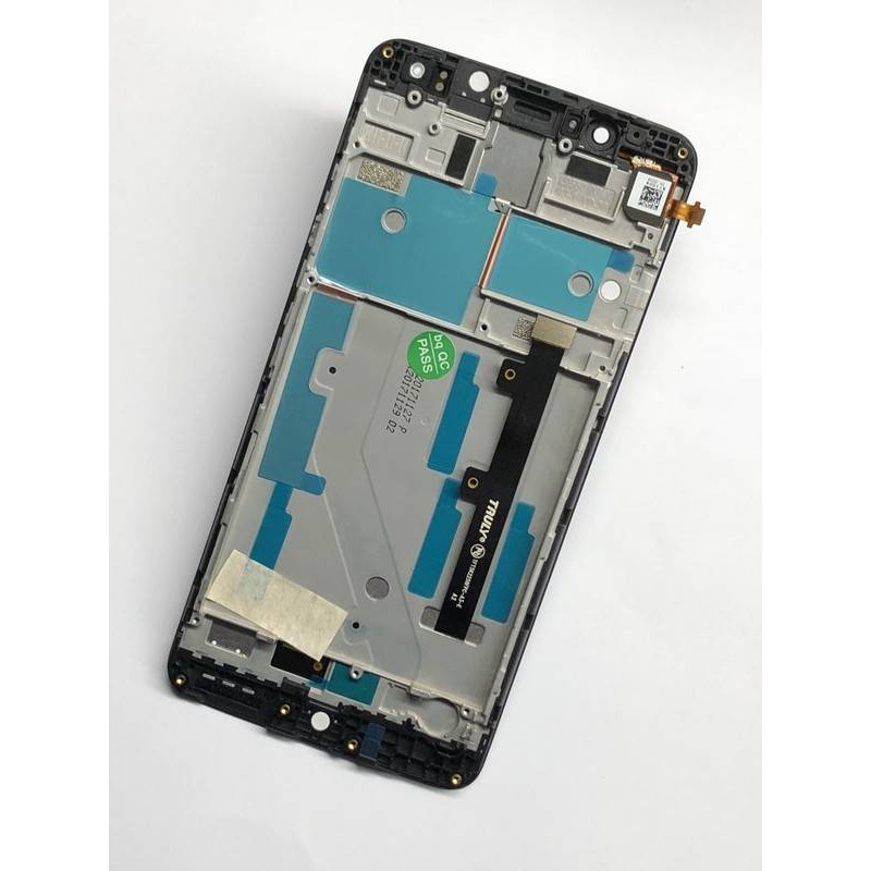 Pantalla completa con marco para bq Aquaris V/U2/U2 Lite  Negra  ORIGINAL
