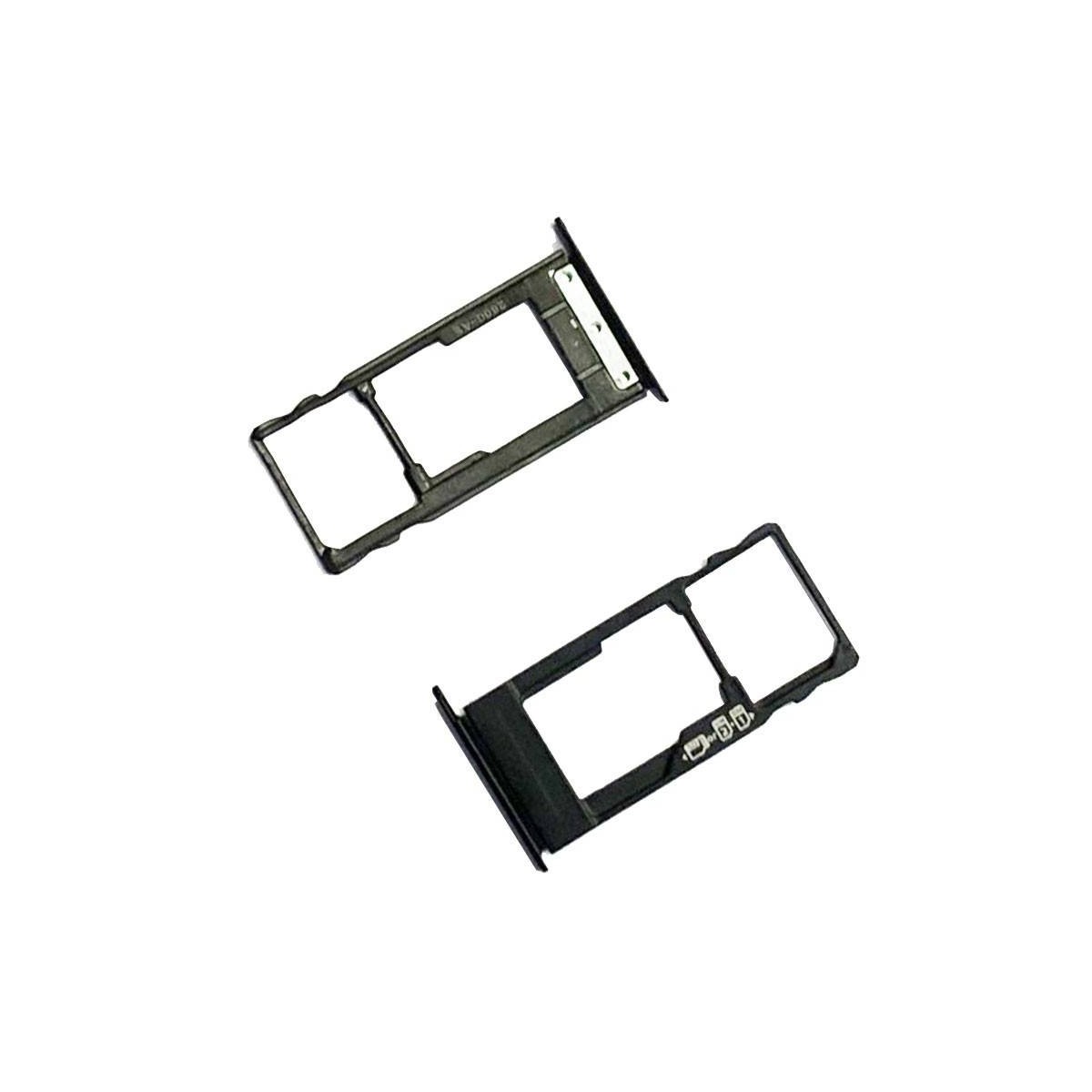 Porta SIM_SD Negro para BQ Aquarius V Plus