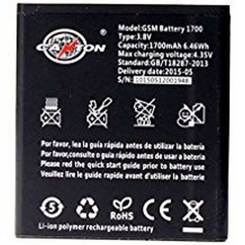 Batería compatible de 1700 mAh para Bq E4