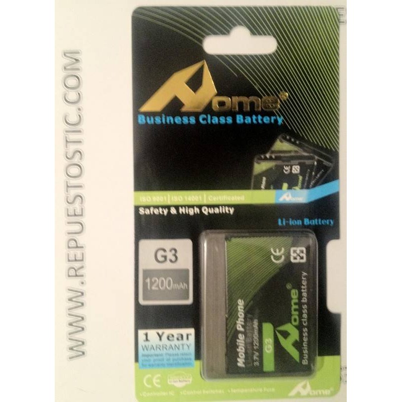 Bateria para HTC G3 HERO