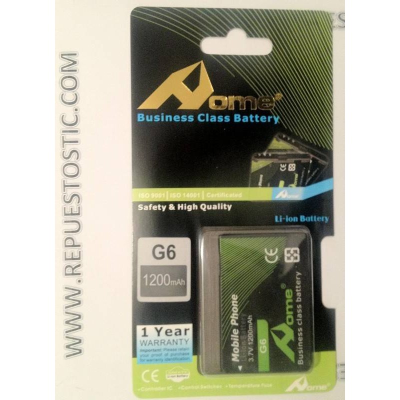 Bateria para HTC G6