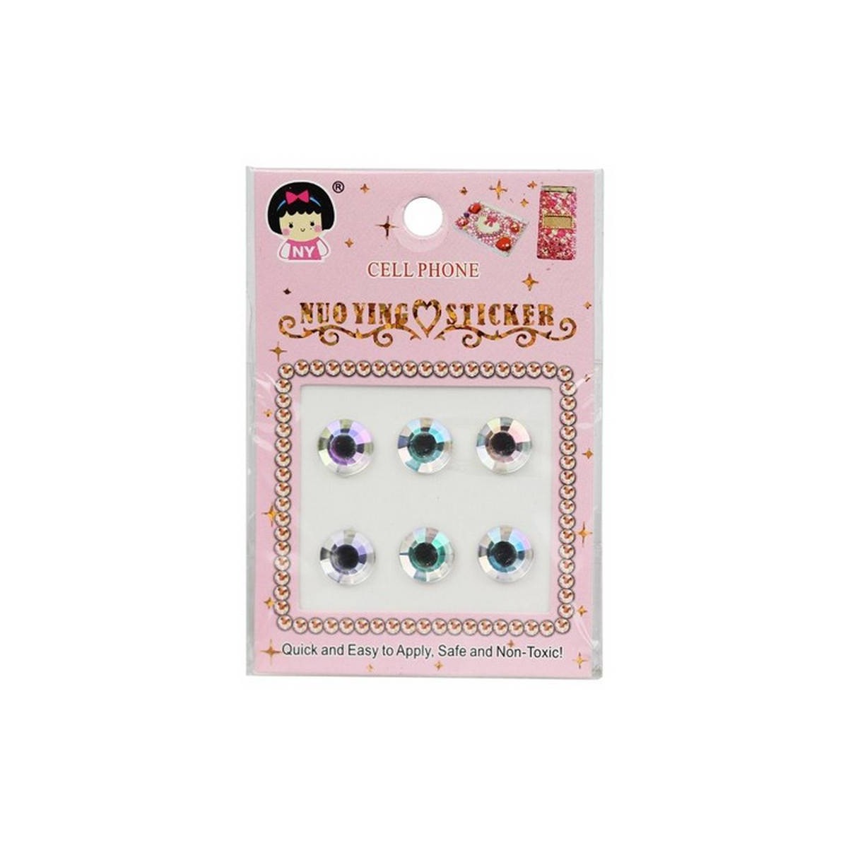 STICK PEGATINA de Boton Home iPHONE Transparente