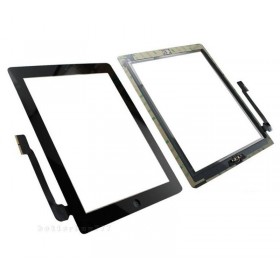 Ecrã táctil Apple iPad 3, iPad 4 preta