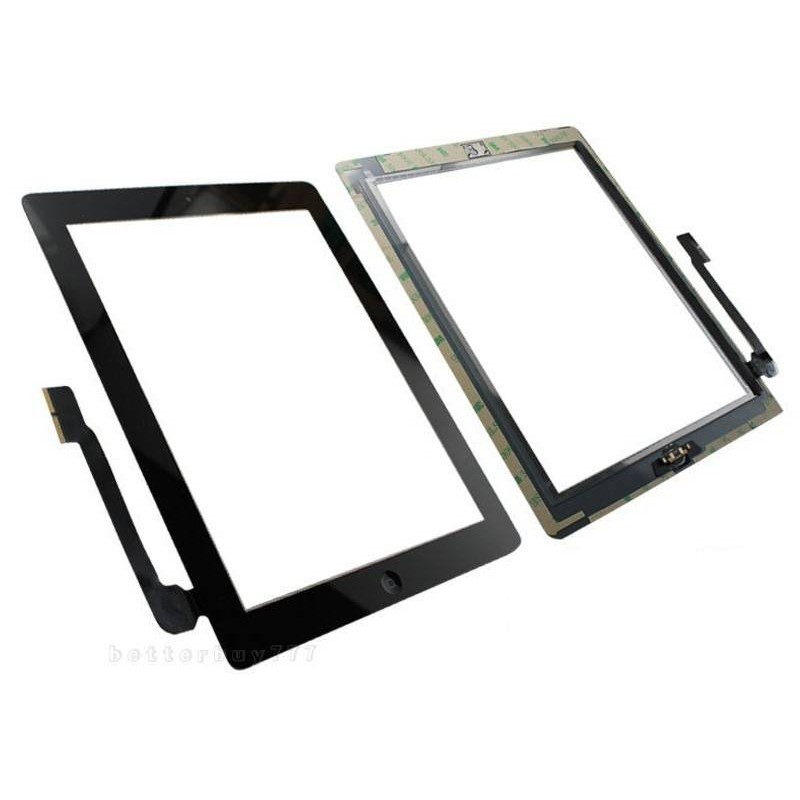 Ecrã táctil Apple iPad 3, iPad 4 preta
