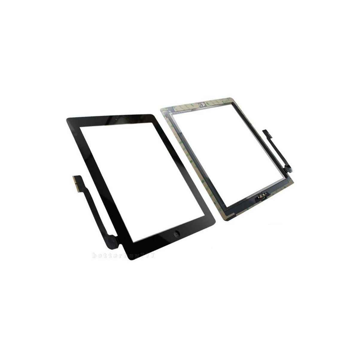 Ecrã táctil Apple iPad 3, iPad 4 preta