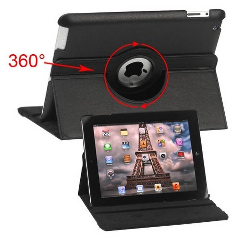 Funda Giratoria 360º iPad 3 iPad 4 iPad 2 NEGRO
