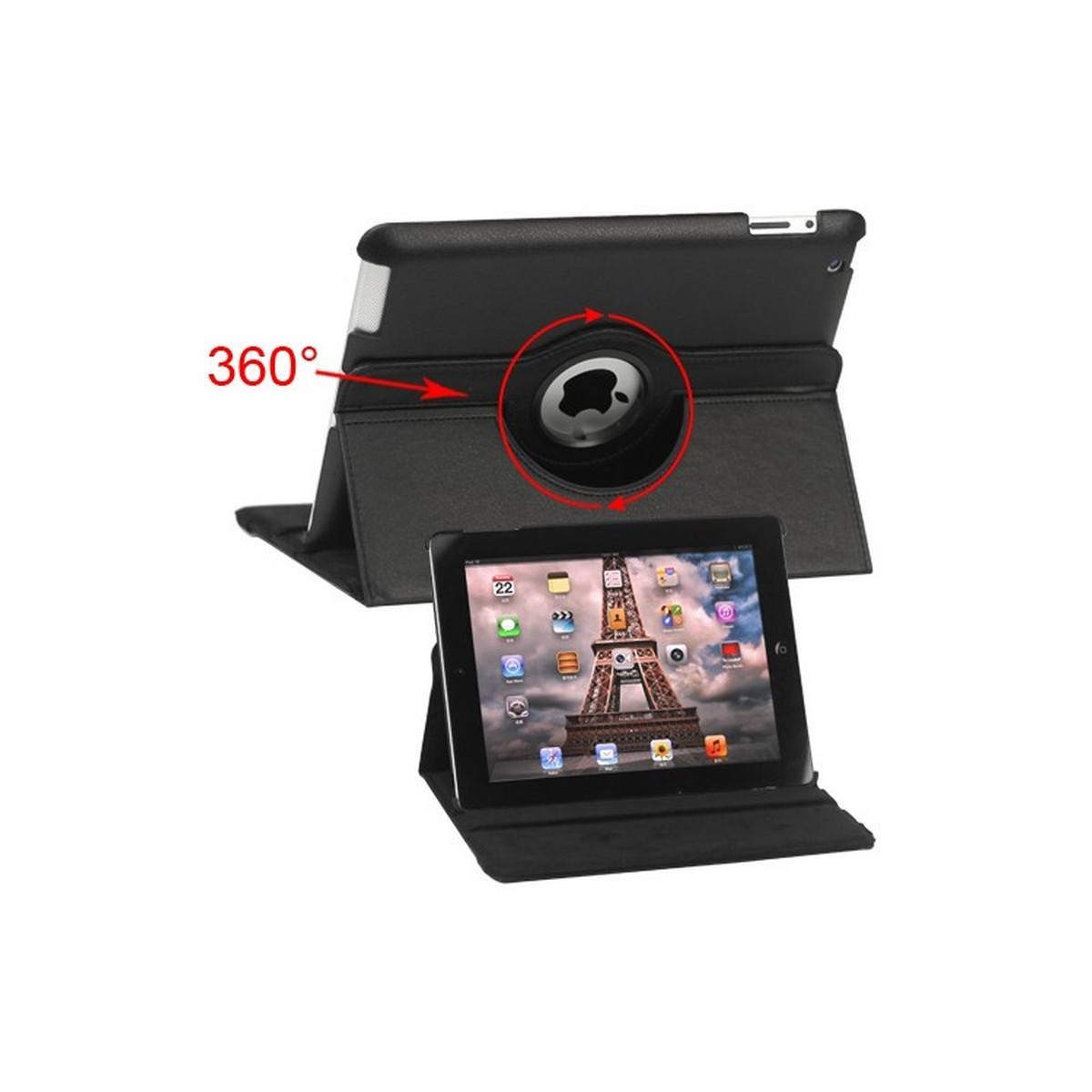 Funda Giratoria 360º iPad 3 iPad 4 iPad 2 NEGRO