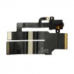 Cabo flex com conetor de fone de ouvidoes Jack preto para Apple iPad 3, Wifi + 4G