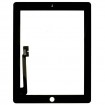 ecrã tactil iPad 4 preta