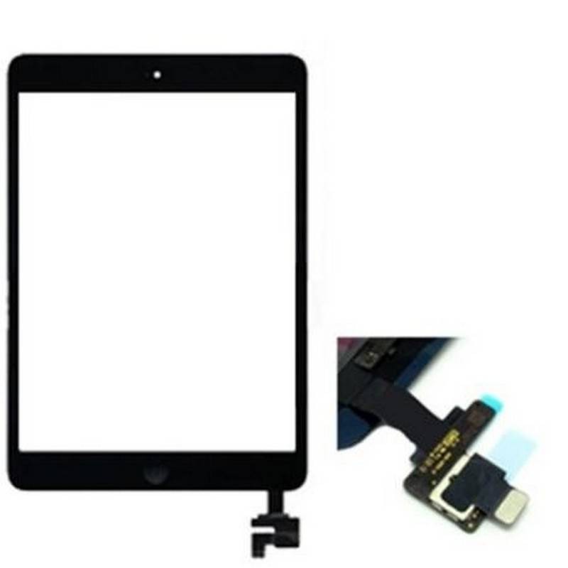 Tactil ipad mini / ipad mini 2 negro con conector ic 