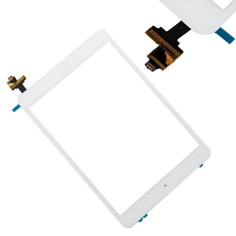 tactil ipad mini / ipad mini 2 branco com conetor ic 
