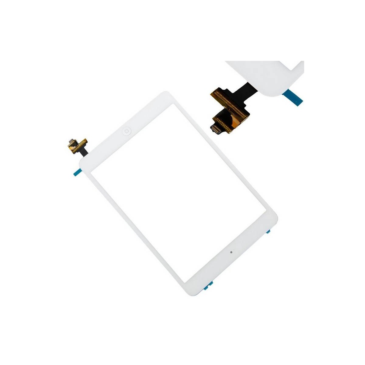 tactil ipad mini / ipad mini 2 branco com conetor ic 