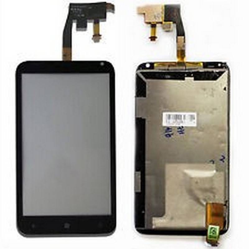 pantalla completa ( tactil + lcd) htc radar negro