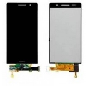ecrã completa huawei ascend P6 preta