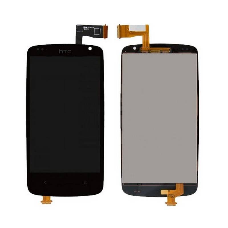 Pantalla completa HTC Desire 500 negra, 