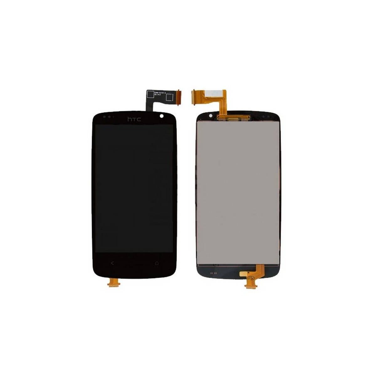 Pantalla completa HTC Desire 500 negra, 