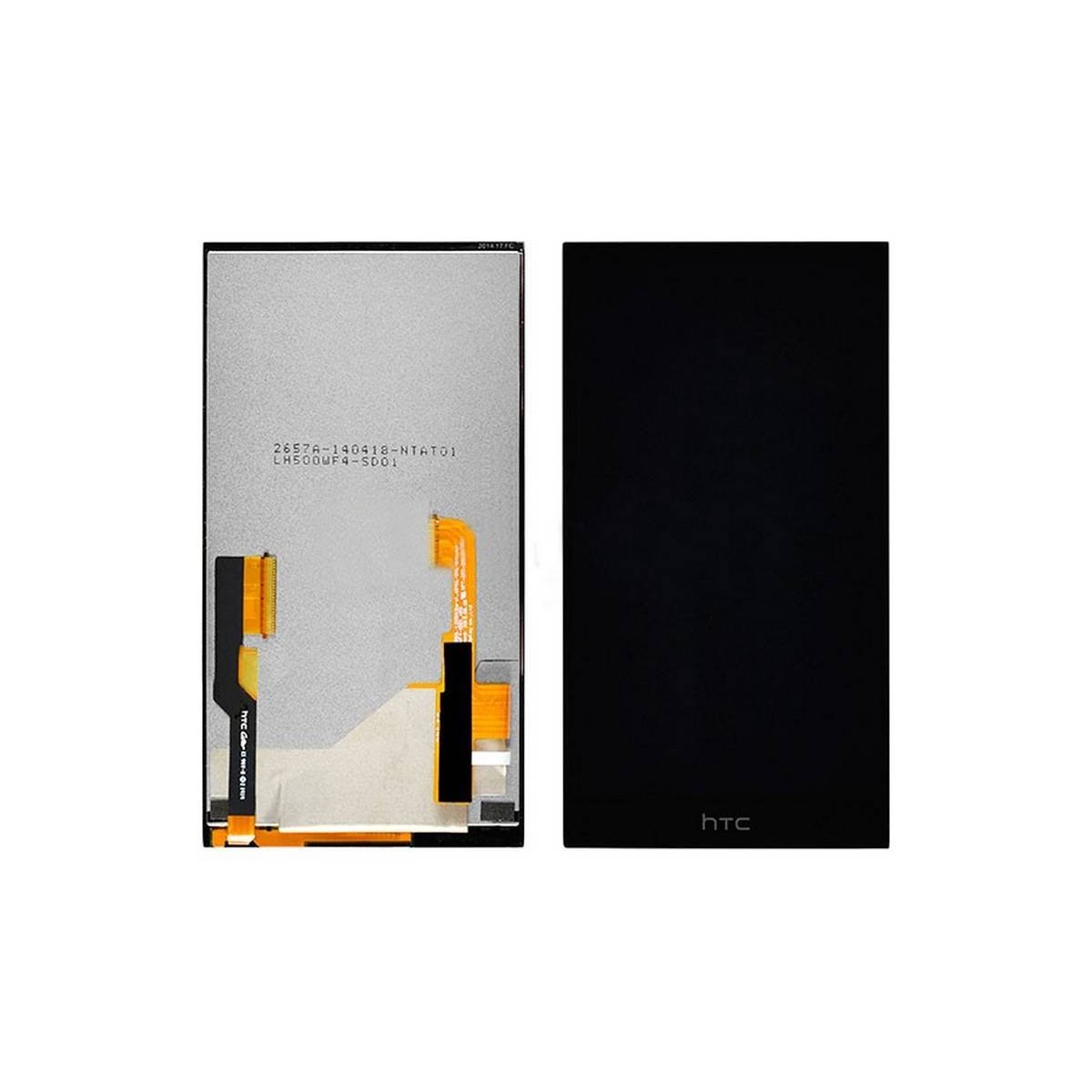 pantalla completa HTC One M8 negra