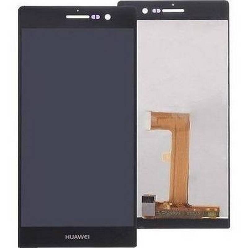 pantalla completa para Huawei Ascend P7 negra
