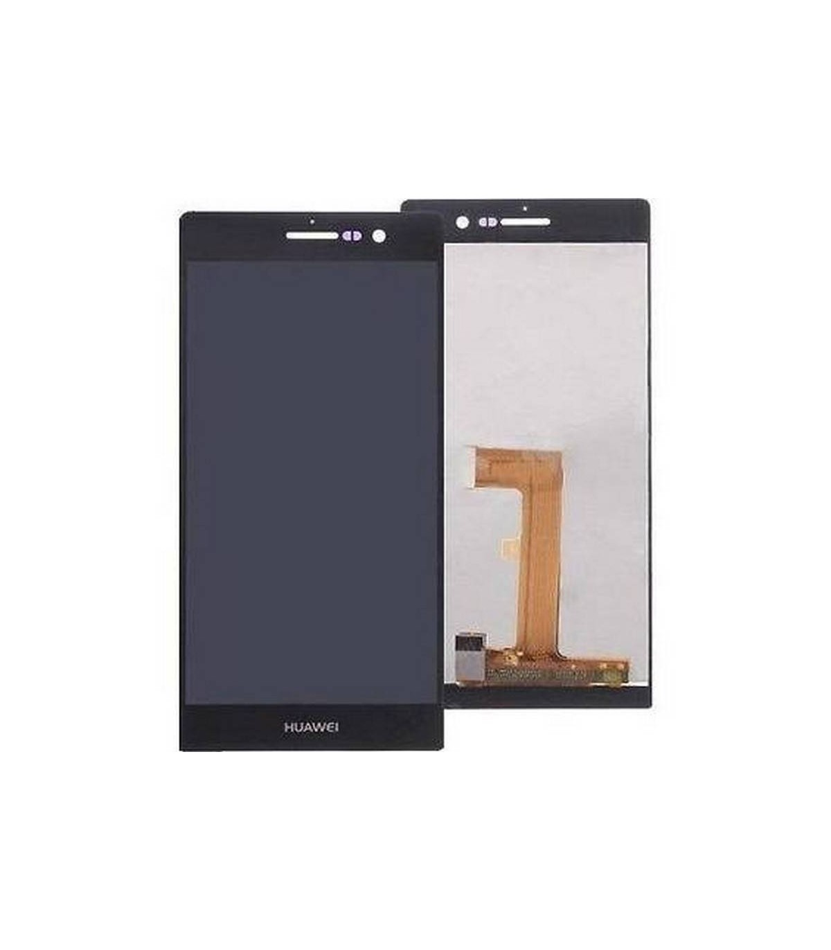 pantalla completa para Huawei Ascend P7 negra