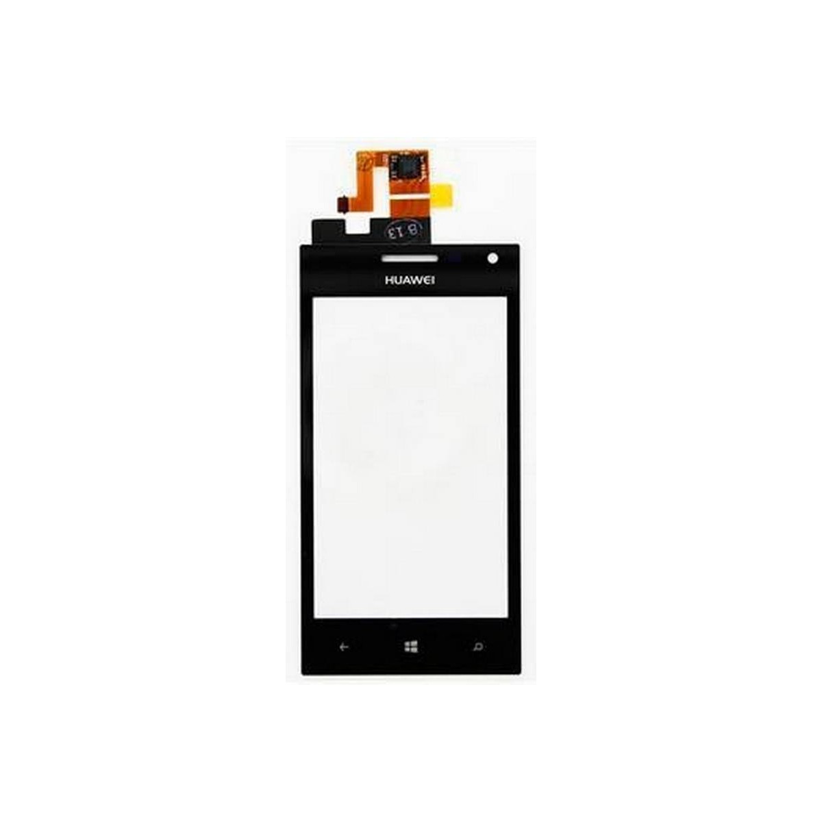 Ecrã Táctil Huawei Ascend W1 preta