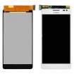 Pantalla completa Huawei Ascend D2 blanca