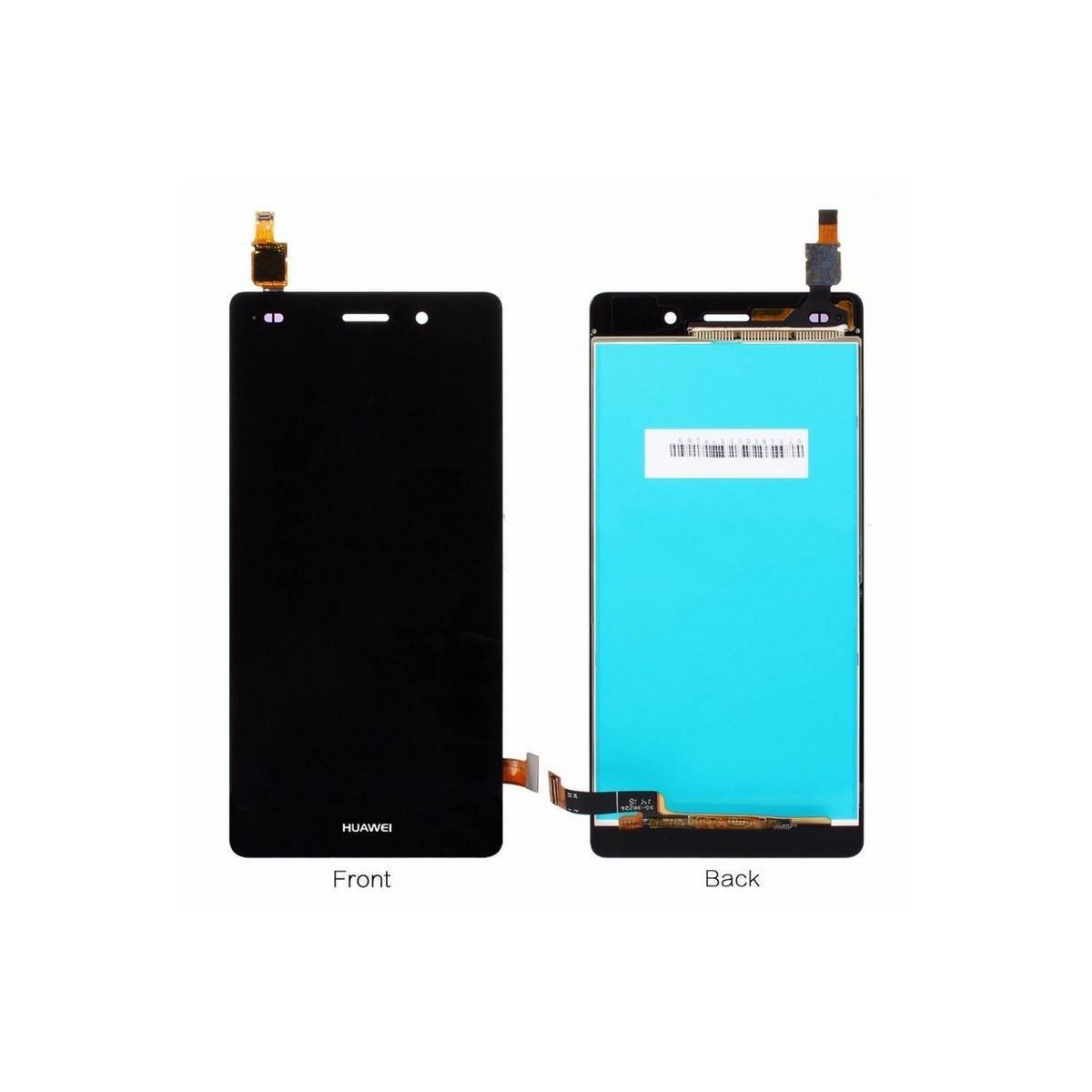 Ecrã completa Huawei Ascend P8 Lite preta