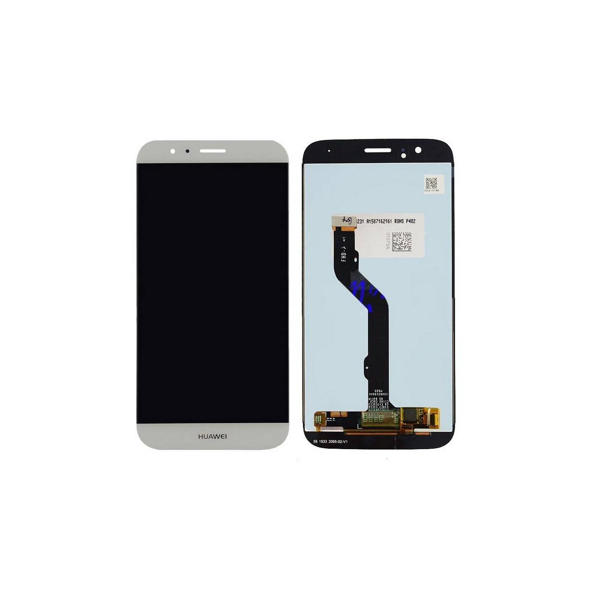 Pantalla completa Huawei G8 color blanca