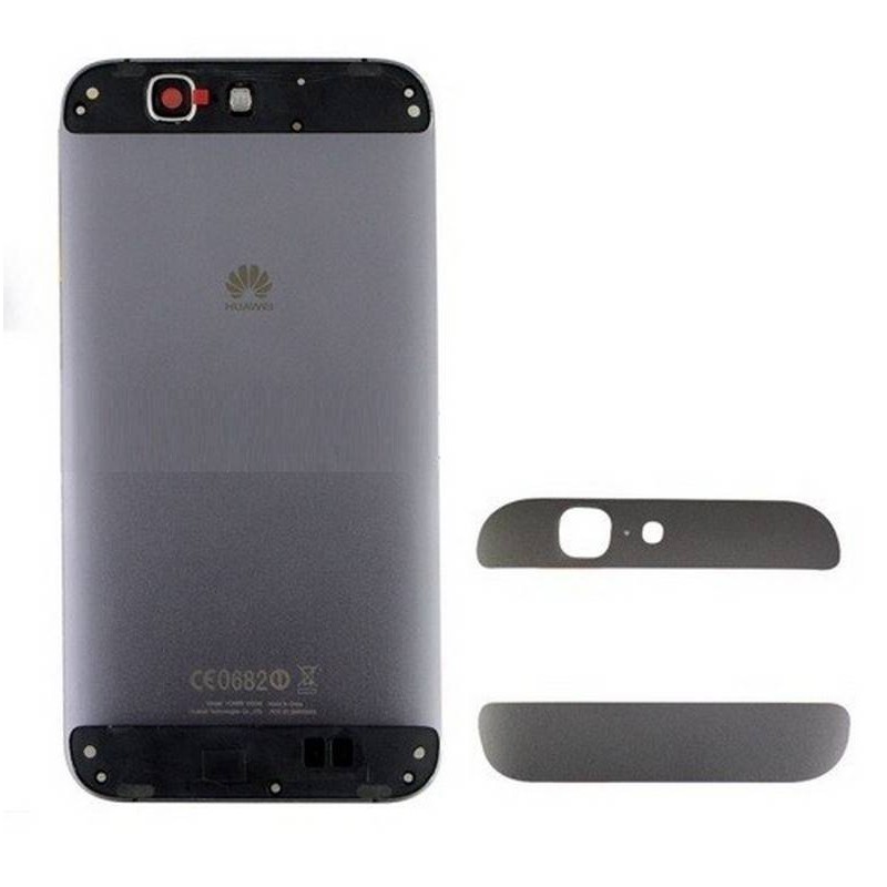 Carcasa Tapa Trasera de Bateria Original para Huawei Ascend G7 negro